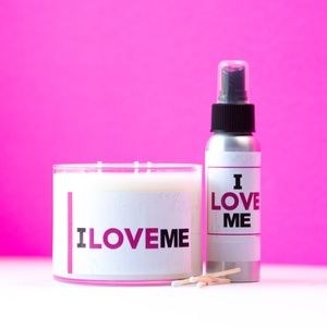 "I Love Me" Candle & Spray Set